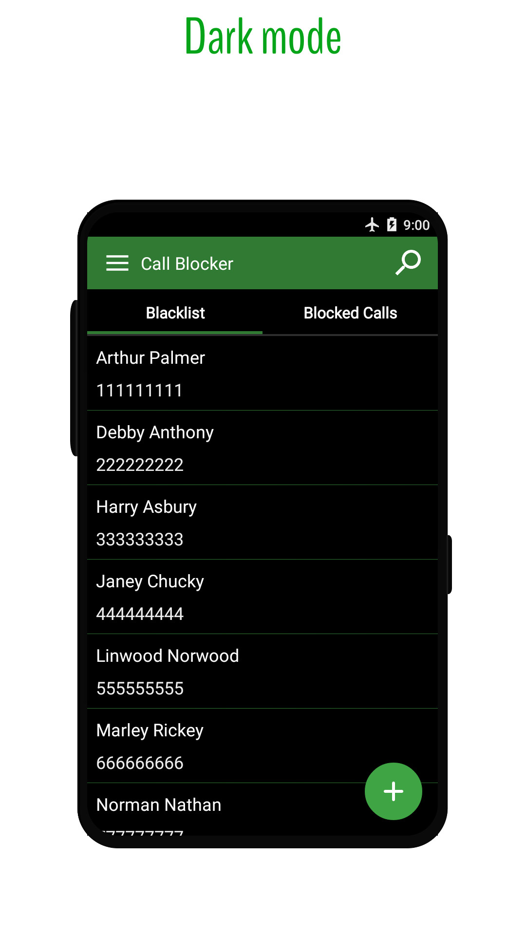 اسکرین شات 5 برنامه Phone Call Blocker - Blacklist