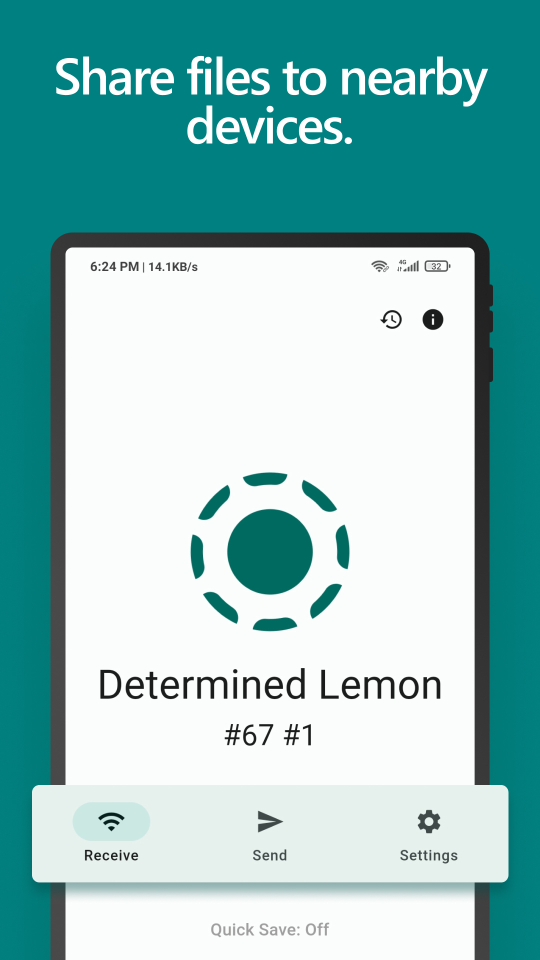 اسکرین شات 1 برنامه LocalSend: Transfer Files