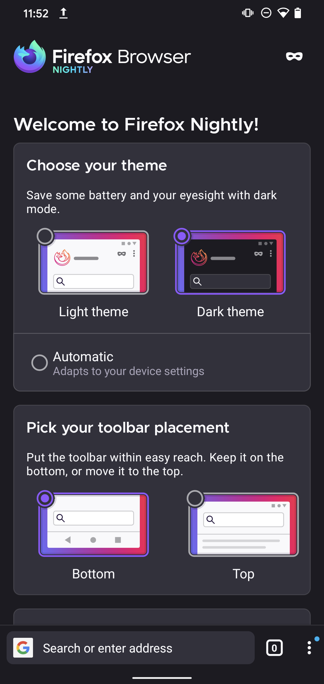 اسکرین شات 4 برنامه Firefox Nightly for Developers