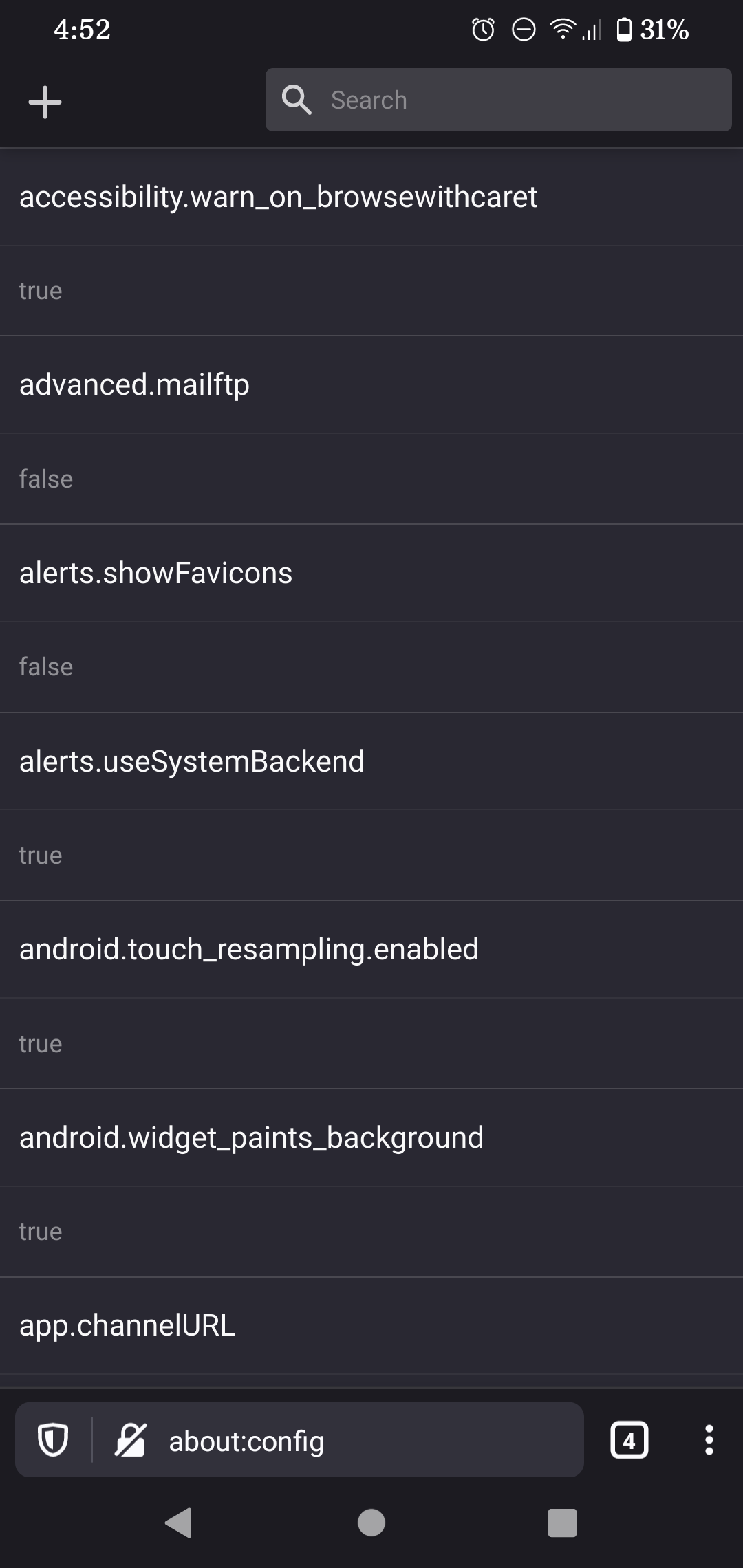 اسکرین شات 2 برنامه Firefox Nightly for Developers