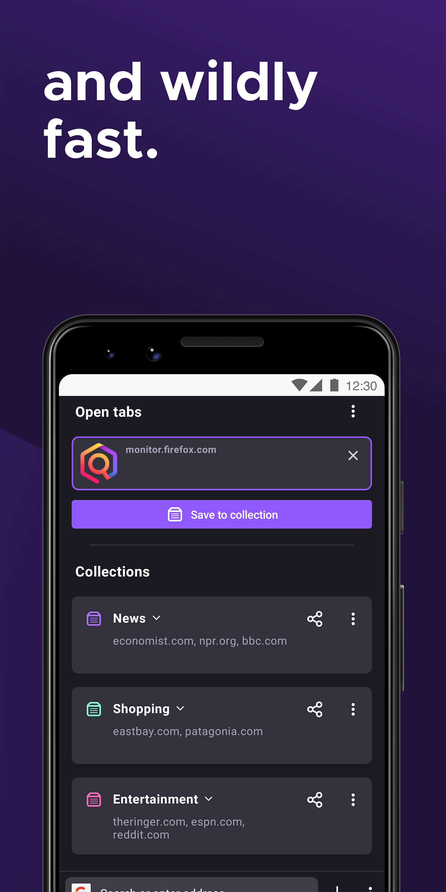 اسکرین شات 2 برنامه Firefox Beta for Testers