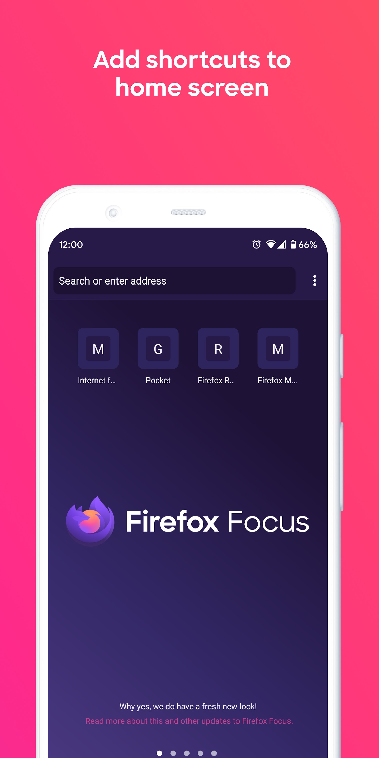 اسکرین شات 5 برنامه Firefox Focus Browser