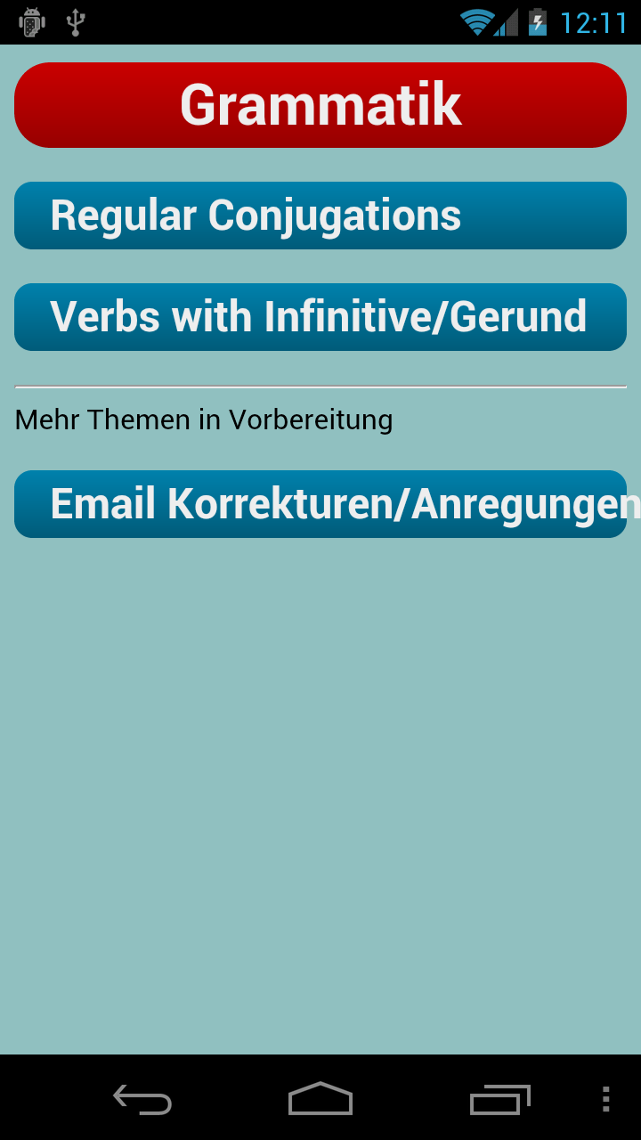 اسکرین شات 6 برنامه English Verbs