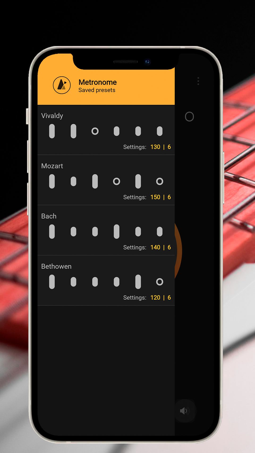اسکرین شات 4 برنامه Metronome
