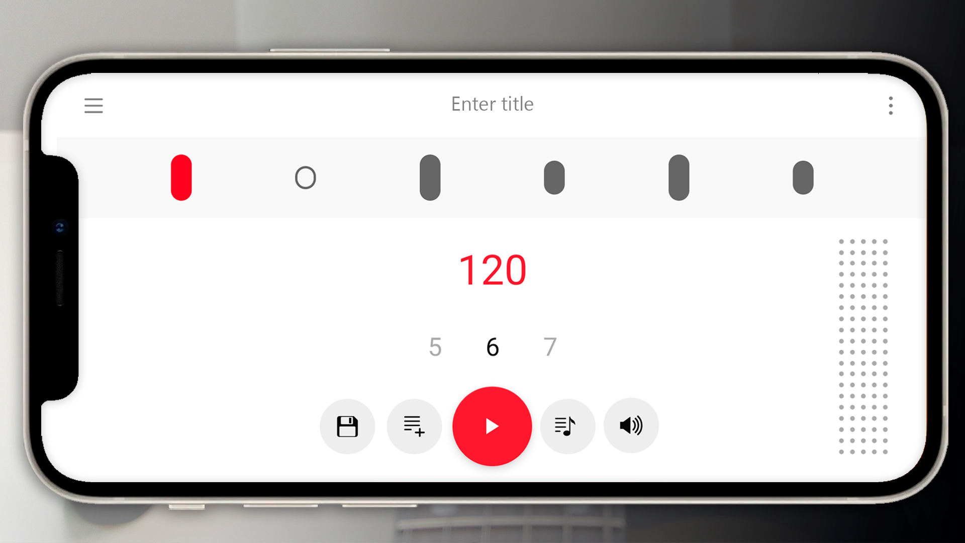 اسکرین شات 3 برنامه Metronome
