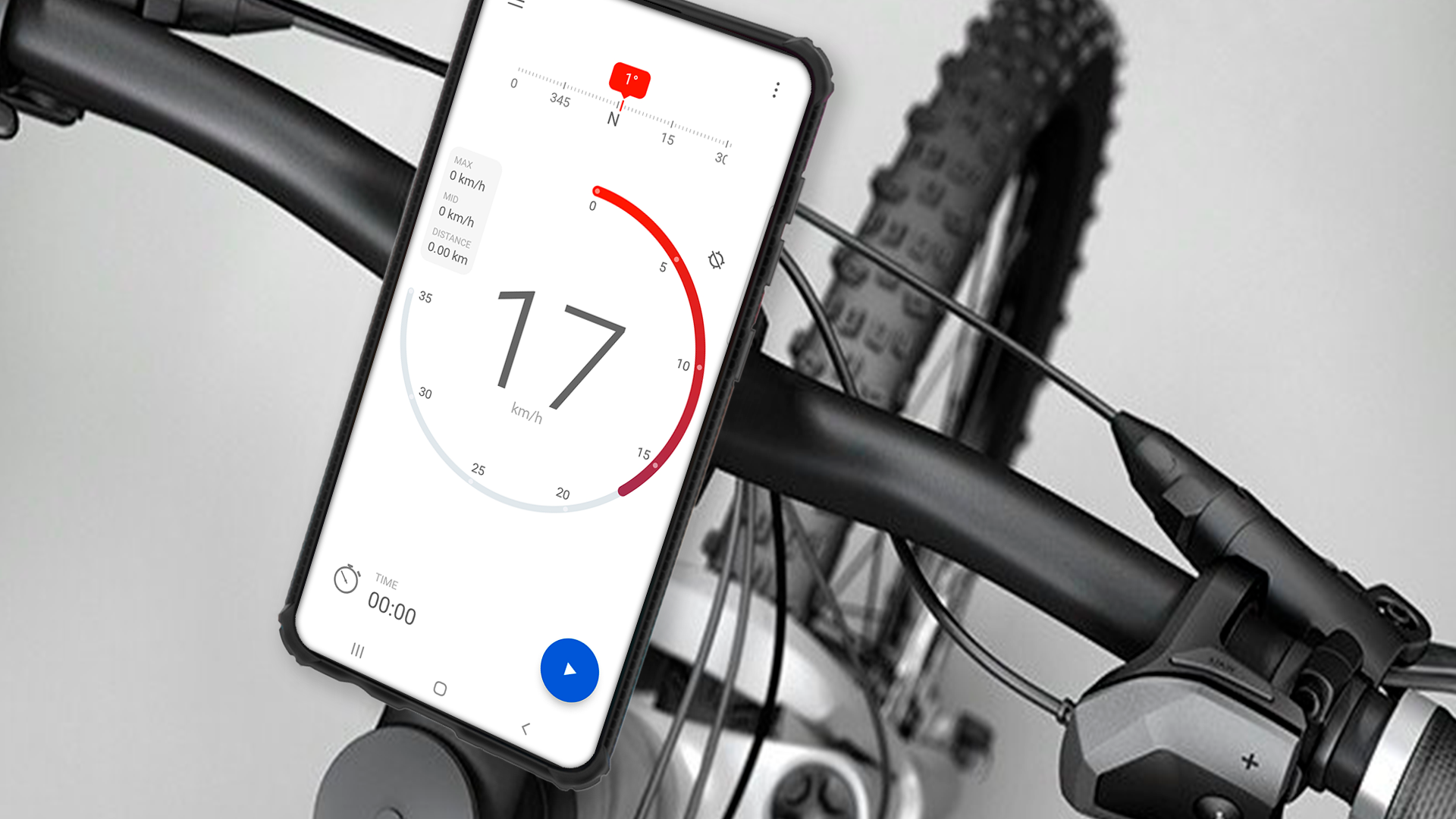 اسکرین شات 1 برنامه Speedometer