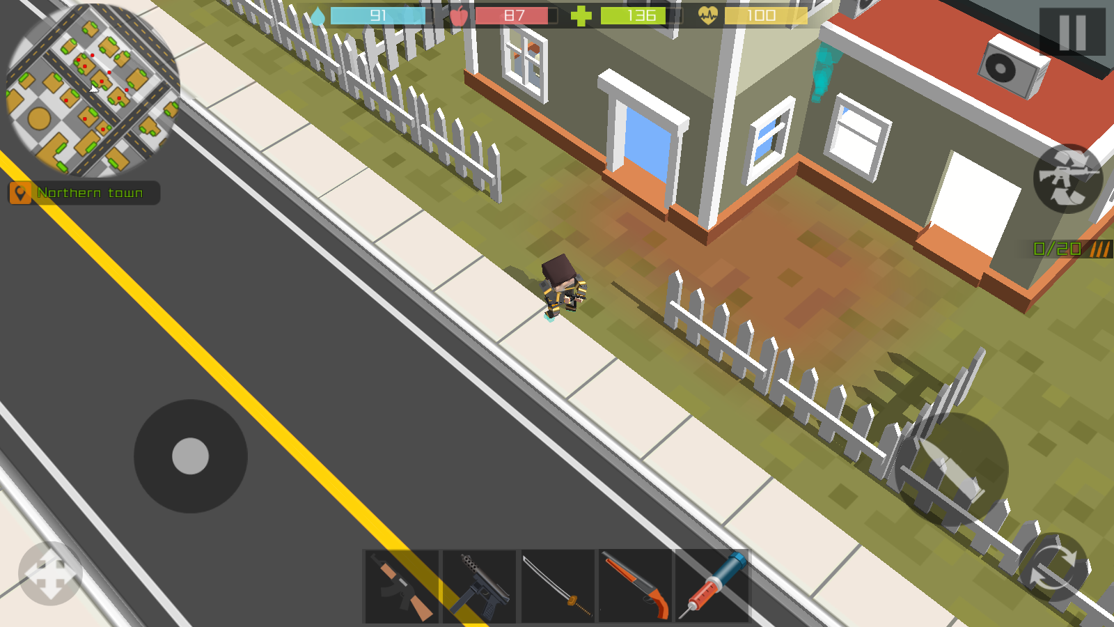 اسکرین شات 3 بازی Pixel Zombie Hunter: Survival