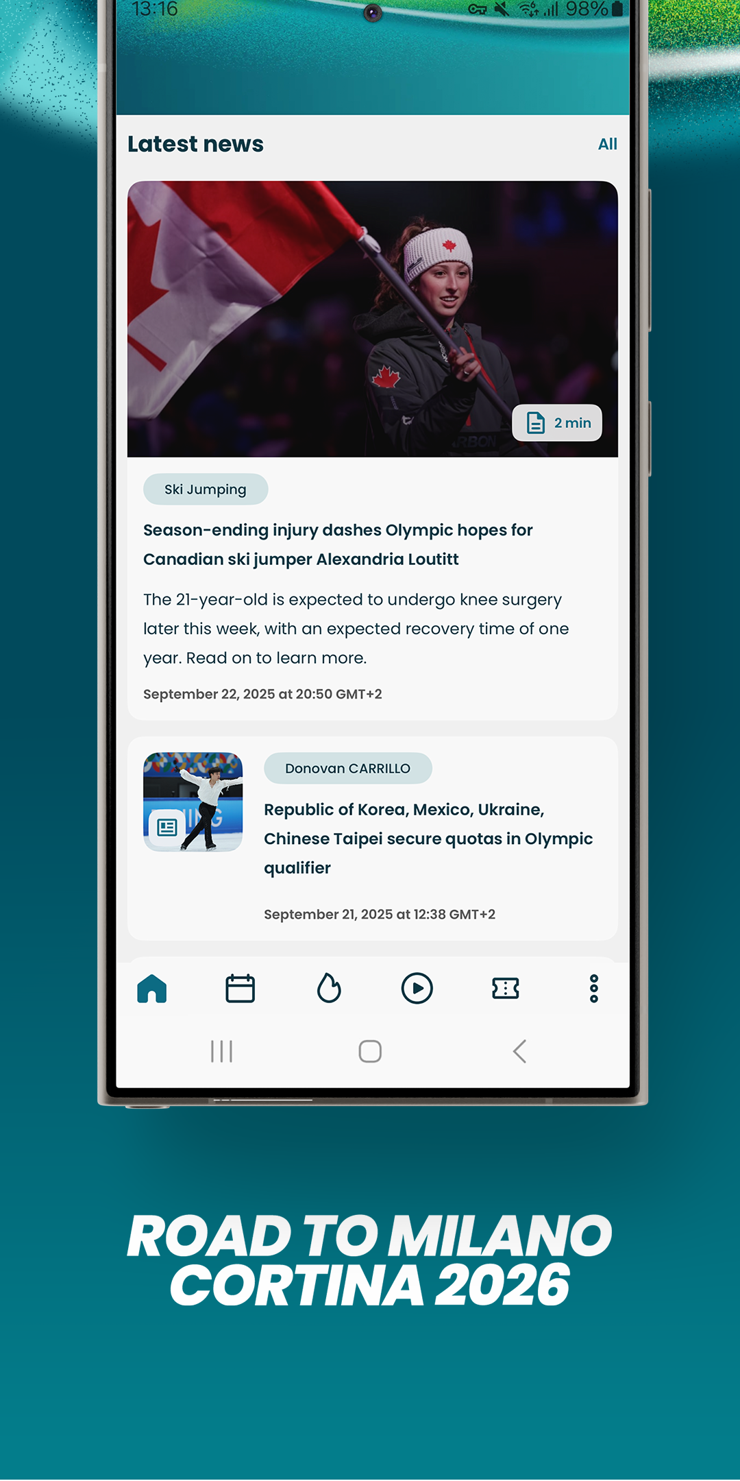 اسکرین شات 5 برنامه Olympic Games™