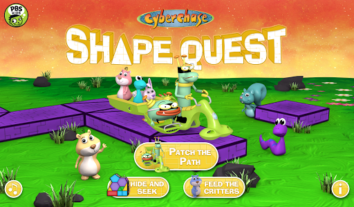 اسکرین شات 7 بازی CyberChase Shape Quest!