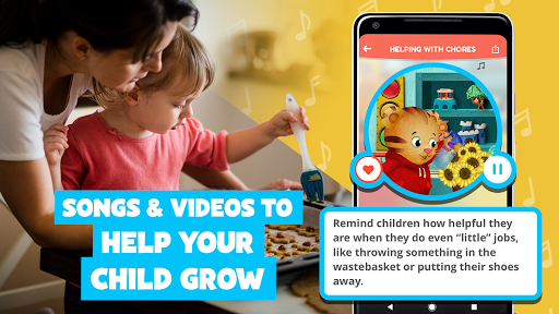 اسکرین شات 2 برنامه Daniel Tiger for Parents