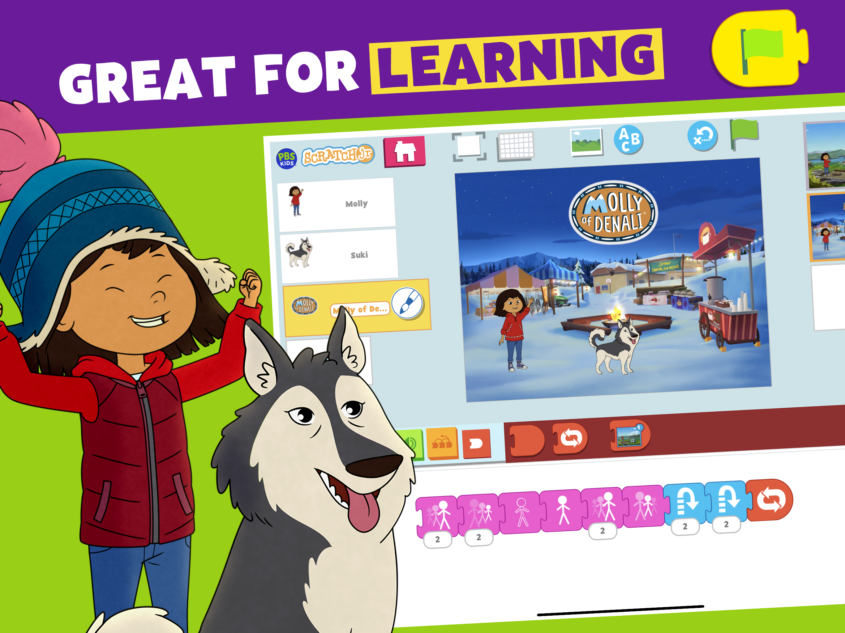 اسکرین شات 8 برنامه PBS KIDS ScratchJr