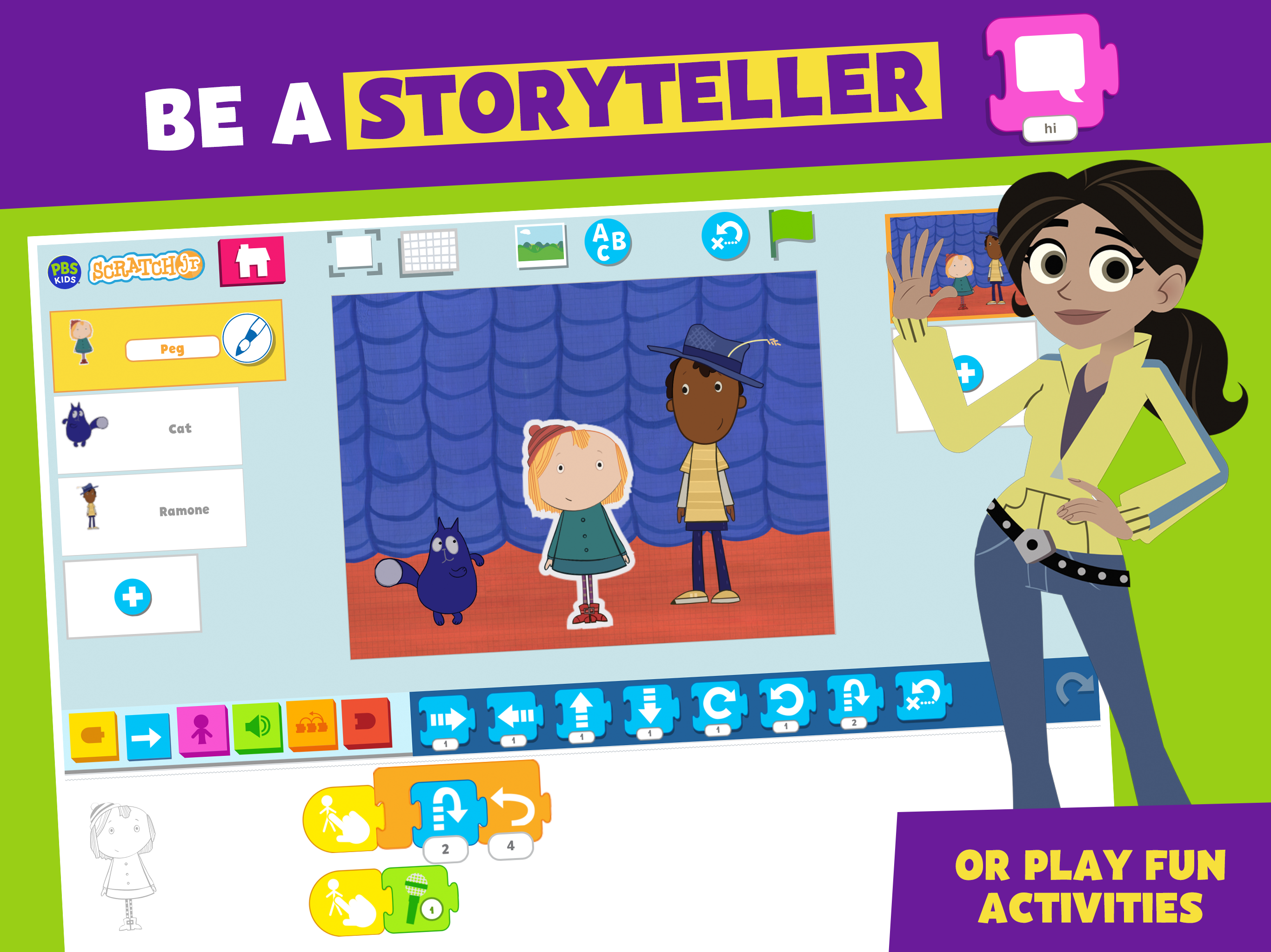 اسکرین شات 3 برنامه PBS KIDS ScratchJr