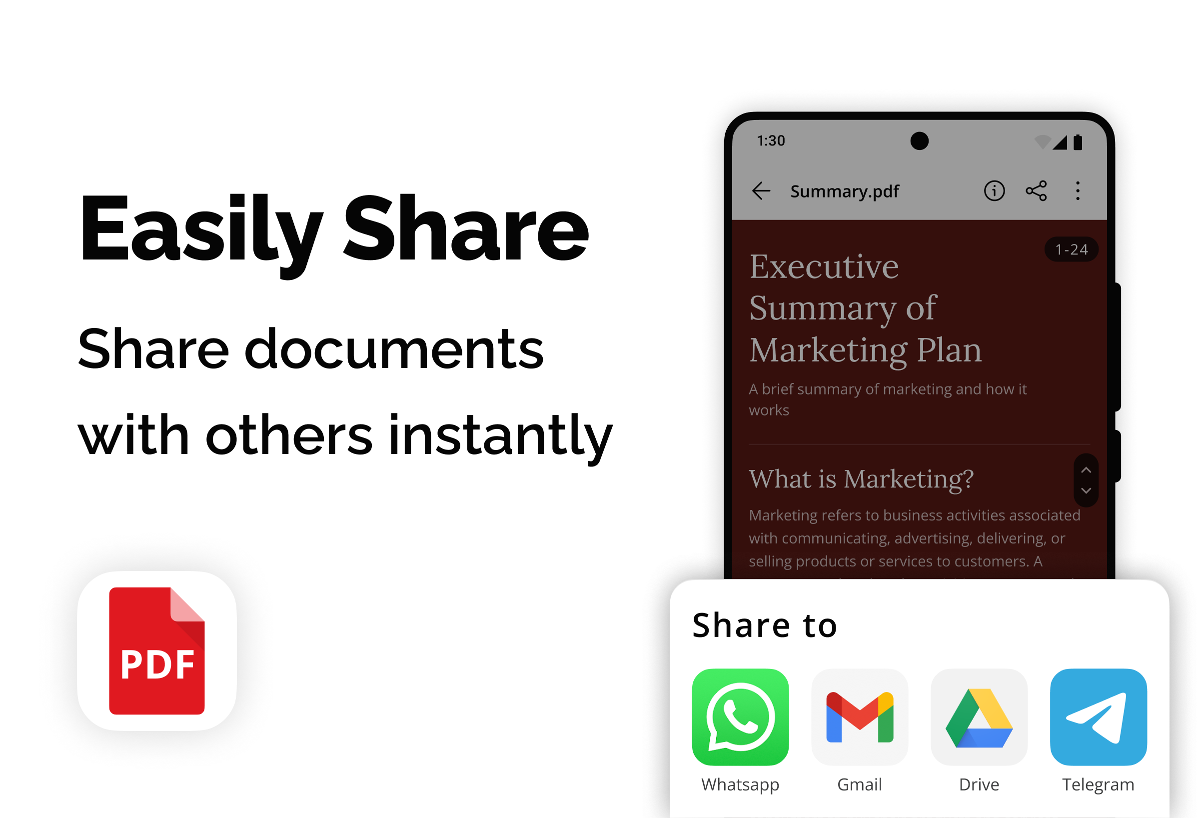 اسکرین شات 8 برنامه PDF Reader App - Read All PDF