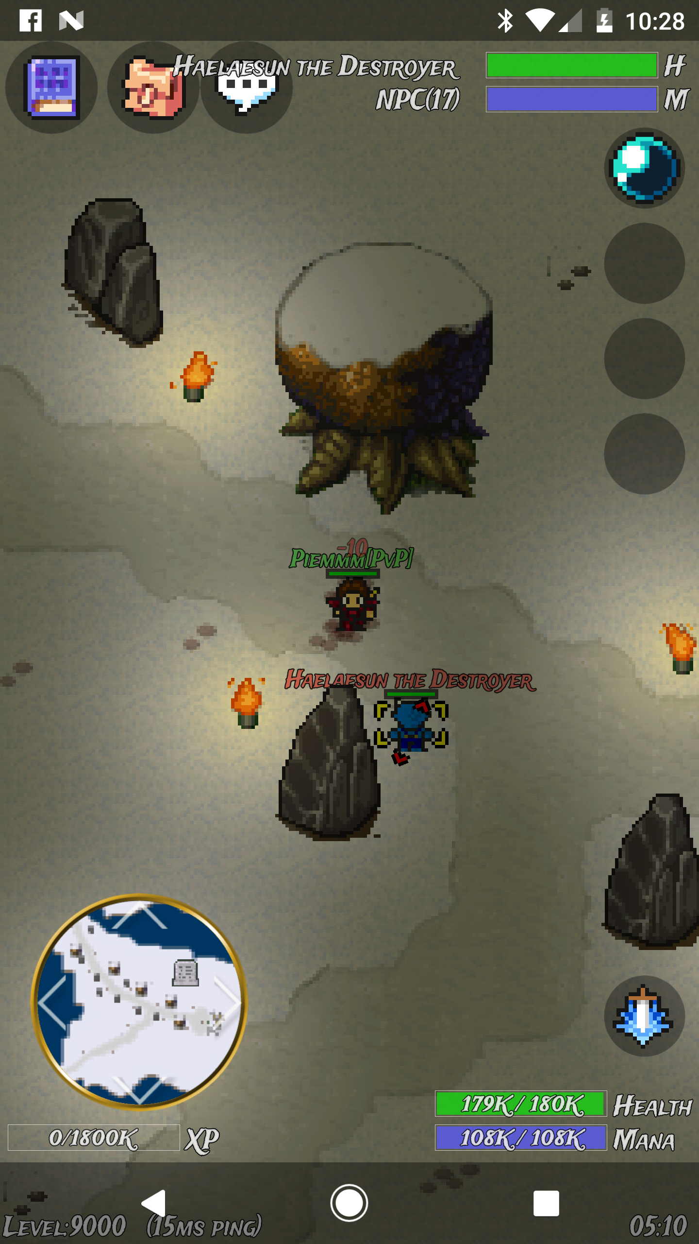 اسکرین شات 8 بازی WinterSun MMORPG (Retro 2D)