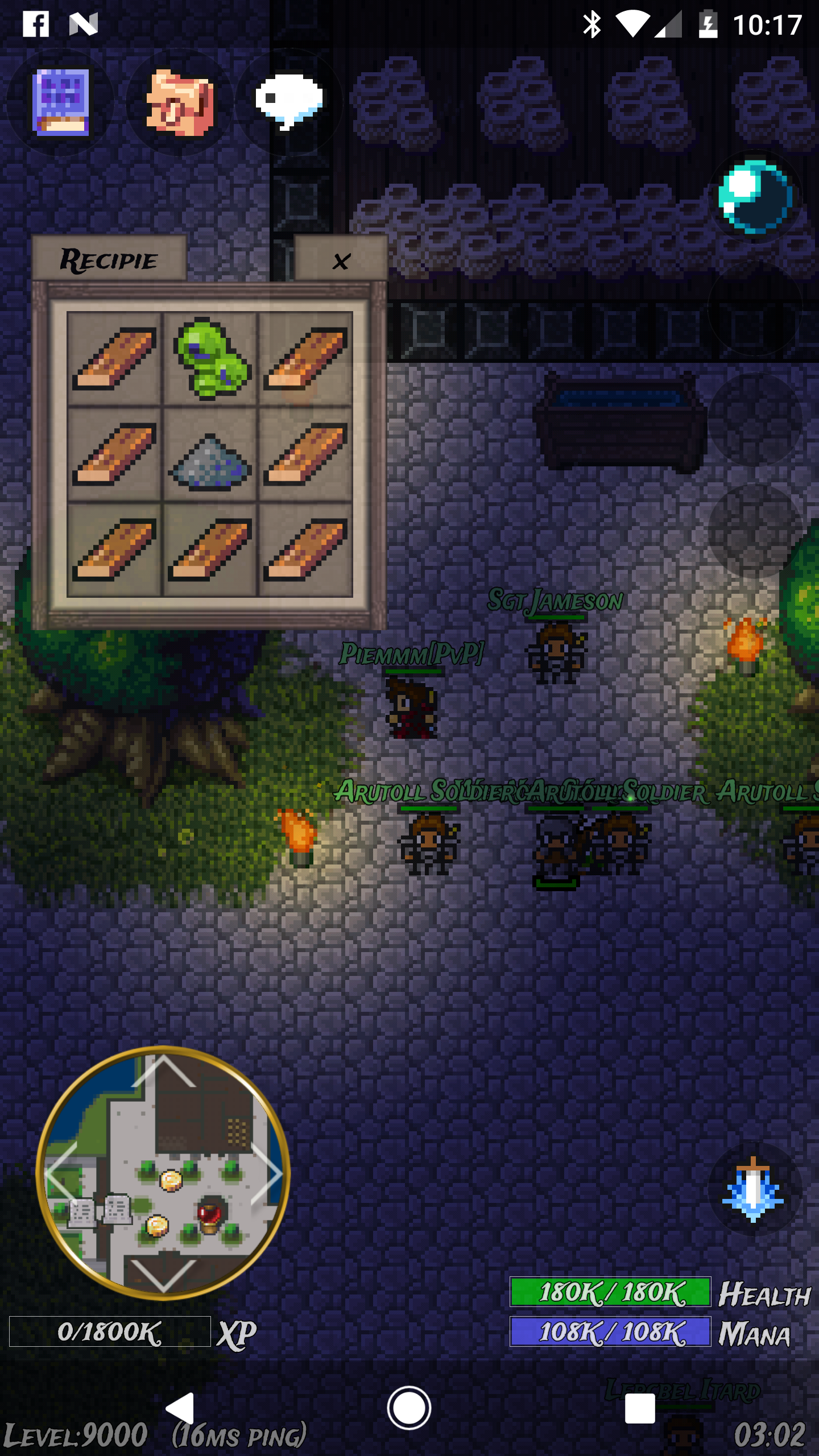 اسکرین شات 5 بازی WinterSun MMORPG (Retro 2D)