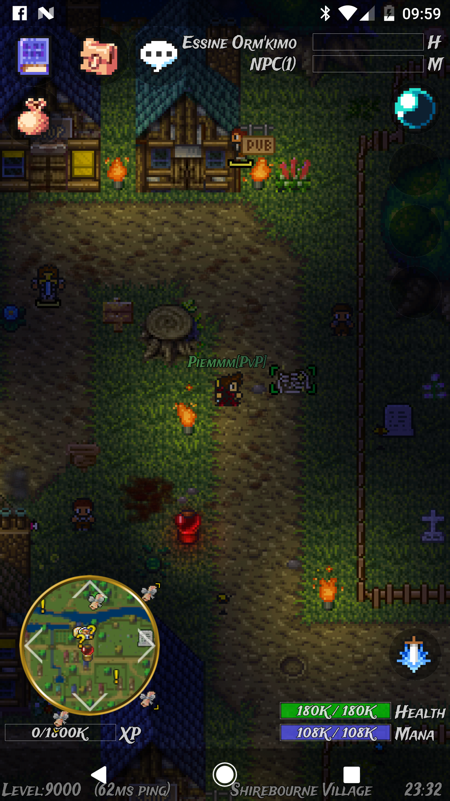 اسکرین شات 2 بازی WinterSun MMORPG (Retro 2D)