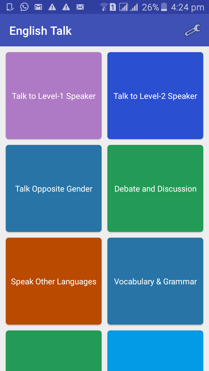 اسکرین شات 1 برنامه English Talk: Incognito speak