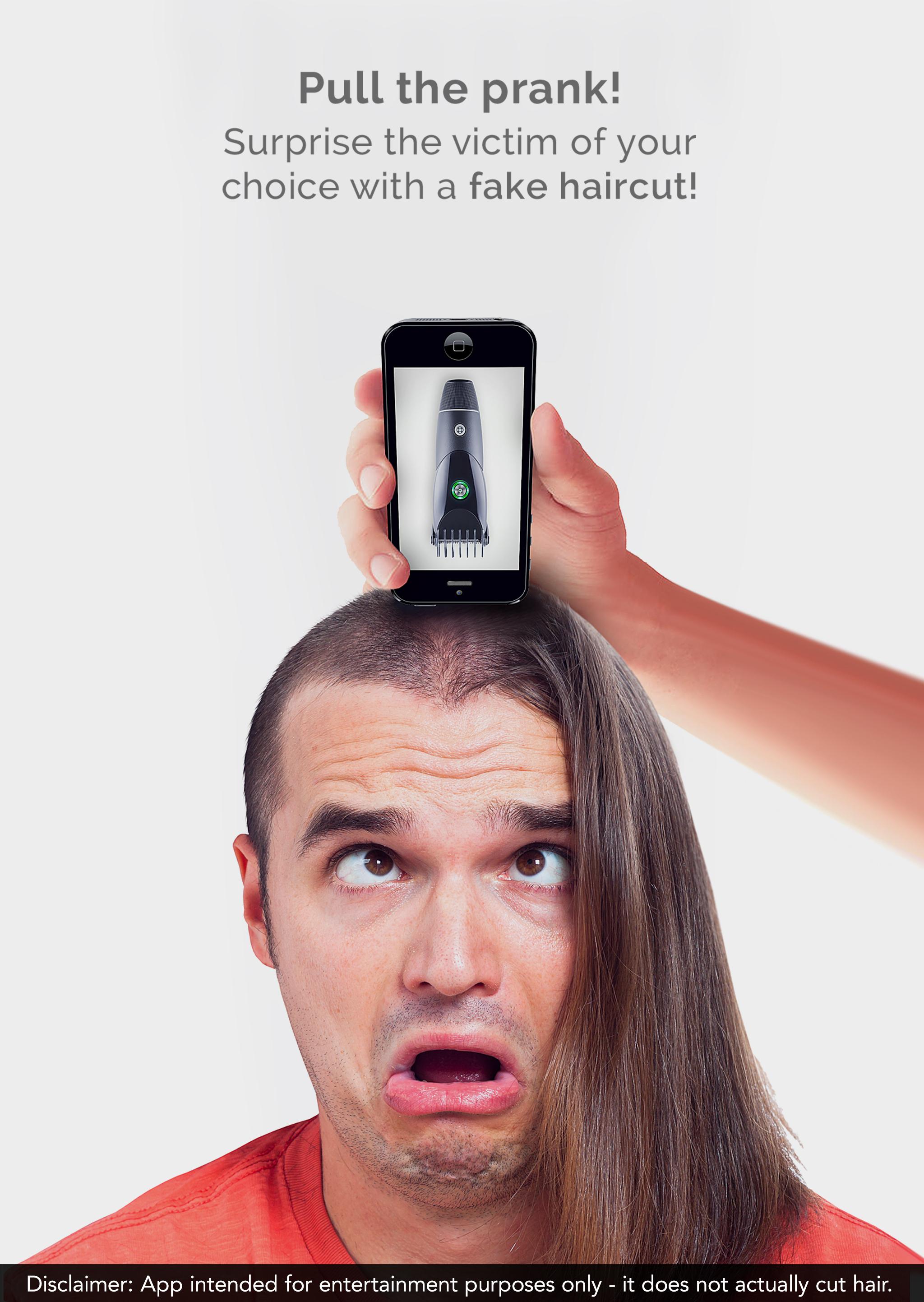 اسکرین شات 2 برنامه Hair Trimmer Prank