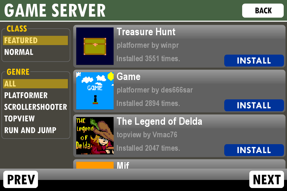 اسکرین شات 8 بازی Game Creator Demo