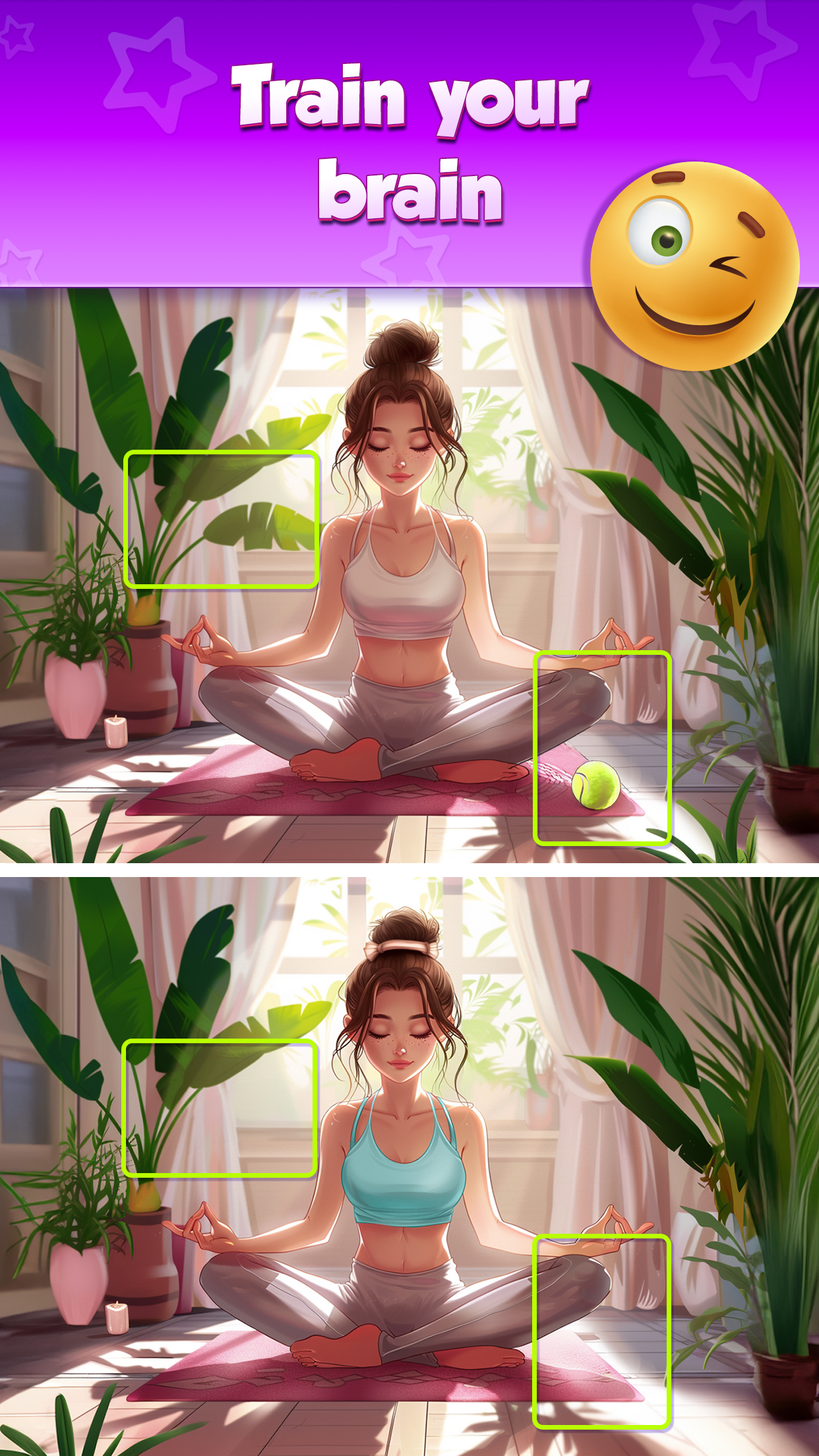 اسکرین شات 3 بازی Find 5 Differences Train Brain