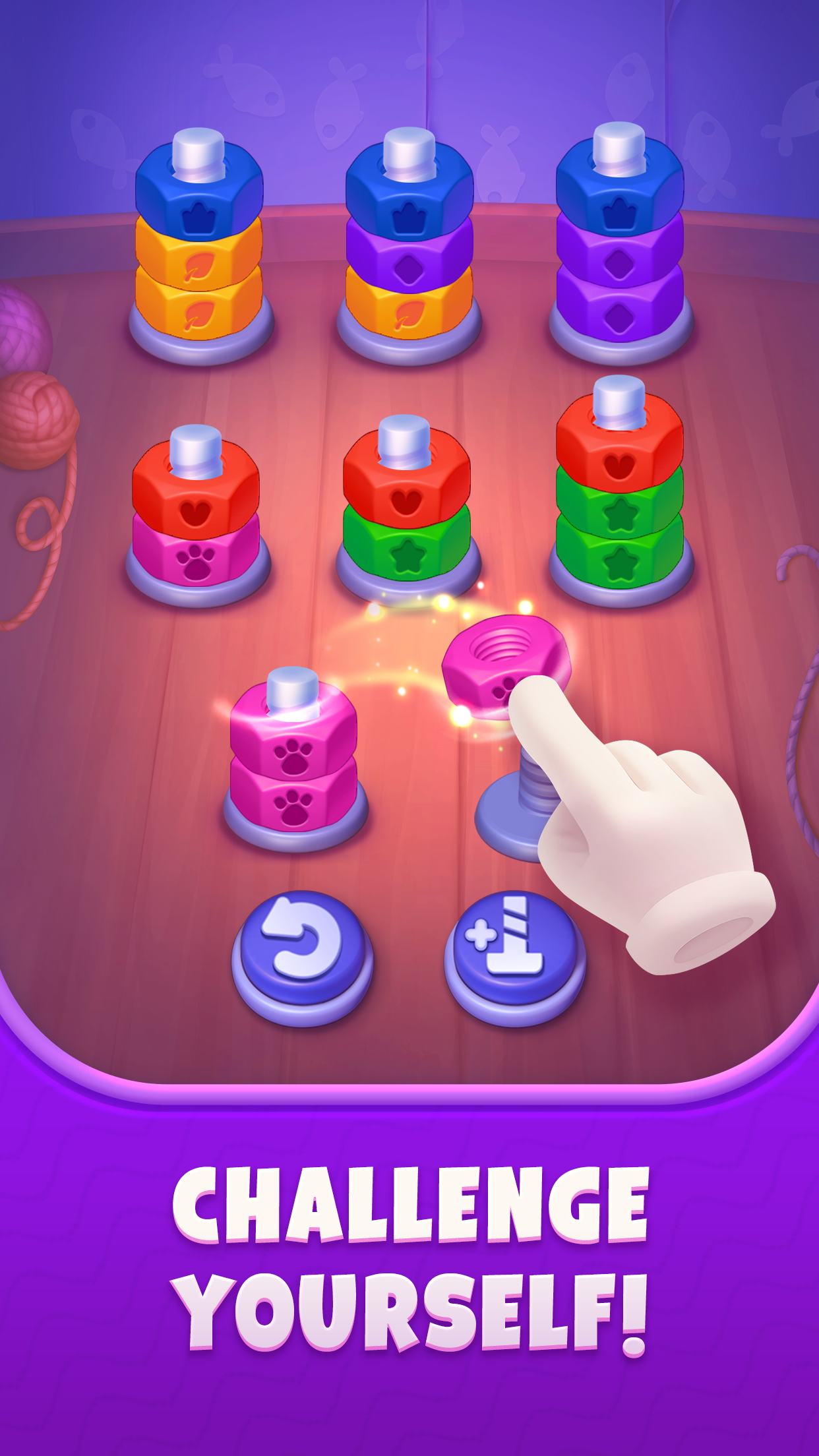 اسکرین شات 6 بازی Nuts UP! Bolts Sort Puzzle