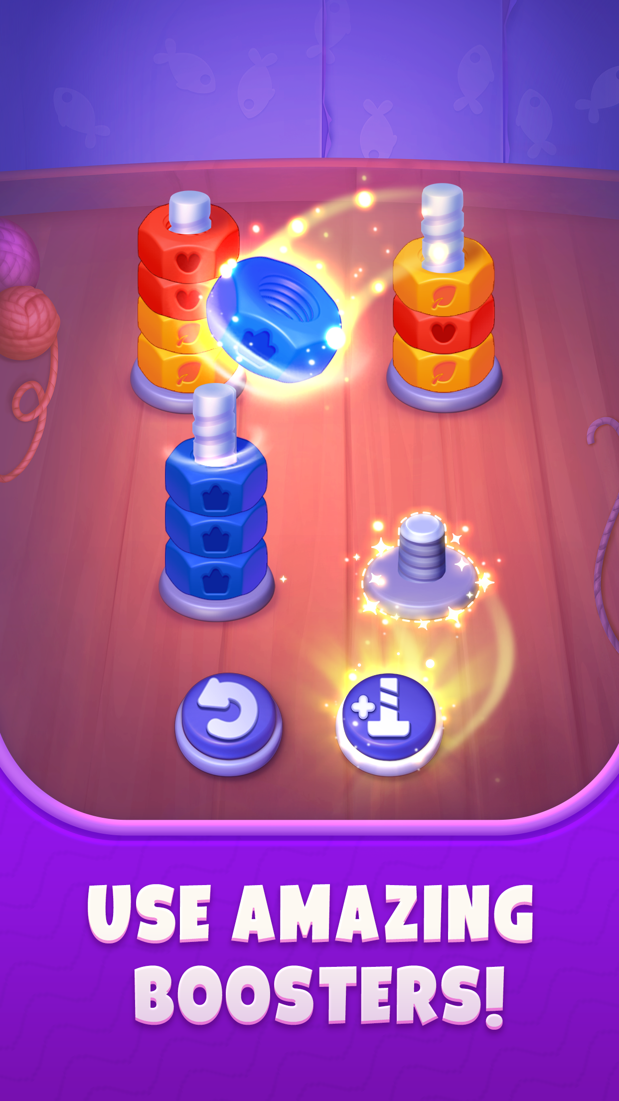 اسکرین شات 5 بازی Nuts UP! Bolts Sort Puzzle