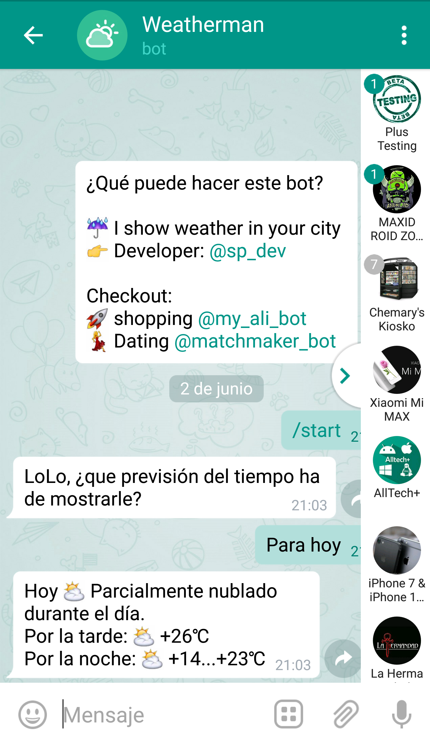 اسکرین شات 7 برنامه Plus Messenger