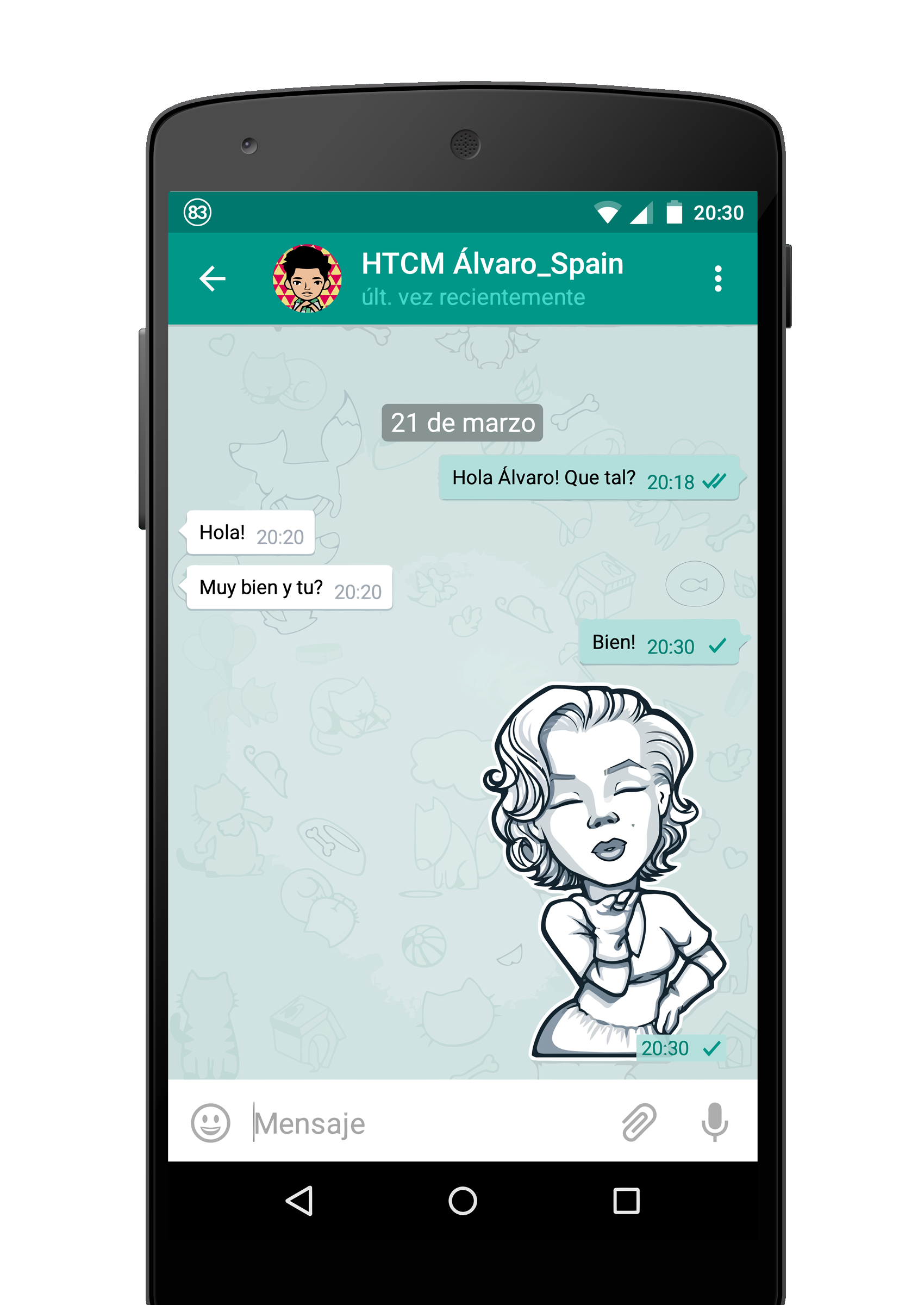 اسکرین شات 2 برنامه Plus Messenger