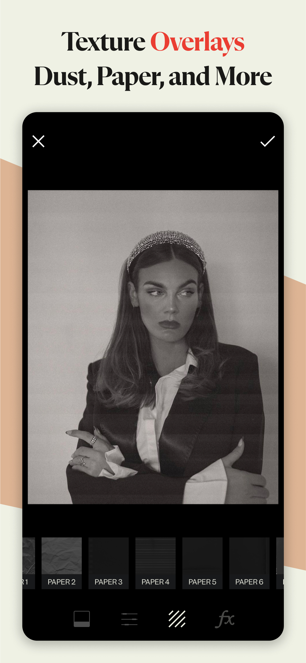 اسکرین شات 5 برنامه Tezza: Aesthetic Editor