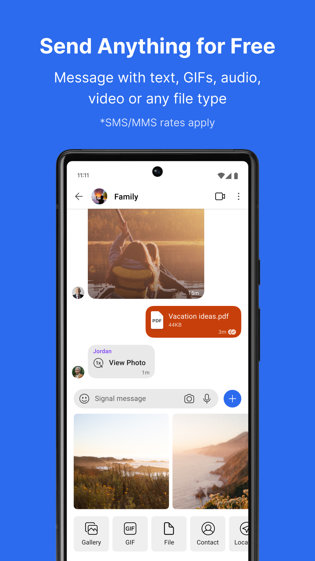 اسکرین شات 5 برنامه Signal Private Messenger