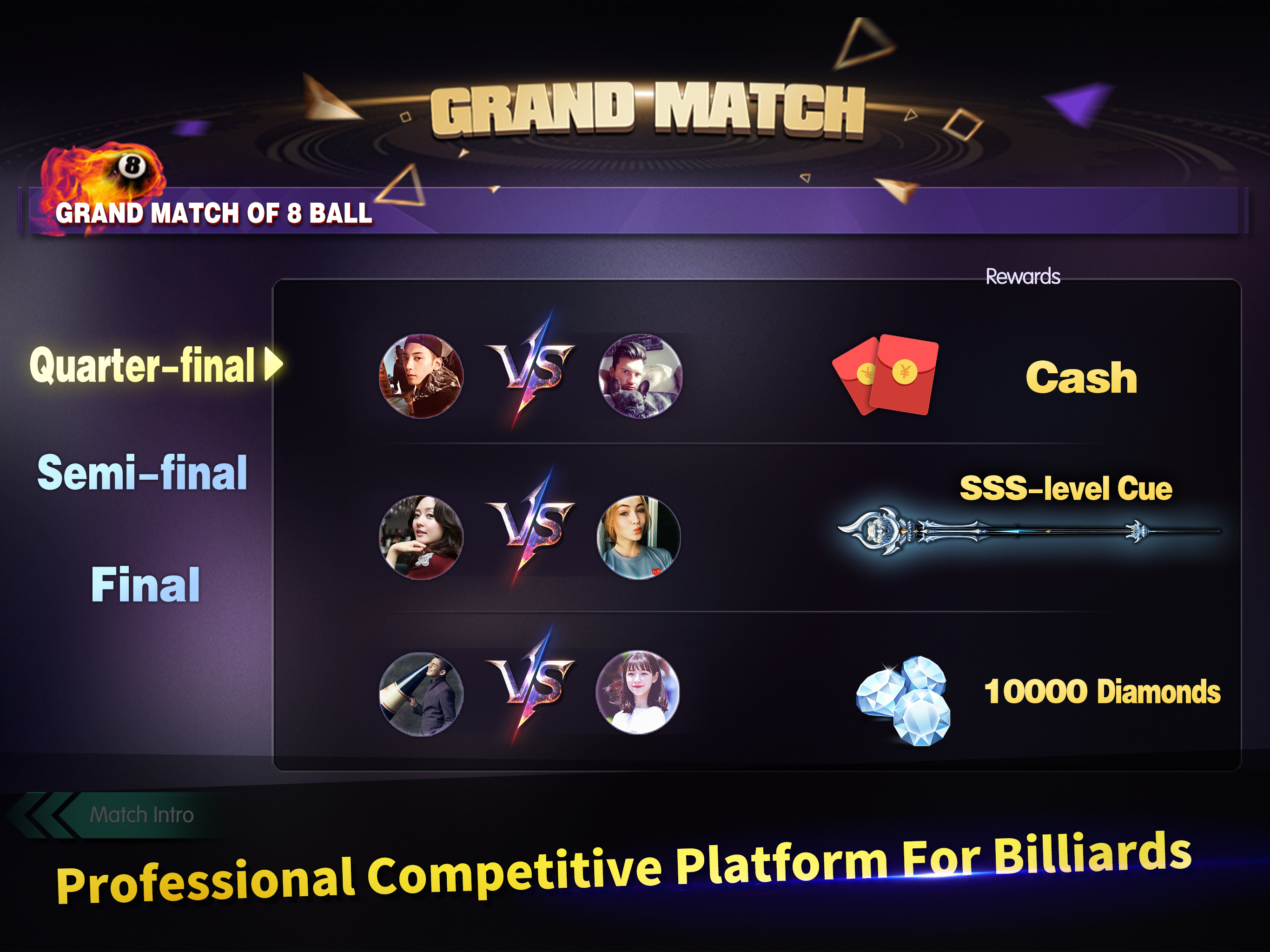 اسکرین شات 4 بازی Pool Empire -8 ball pool game