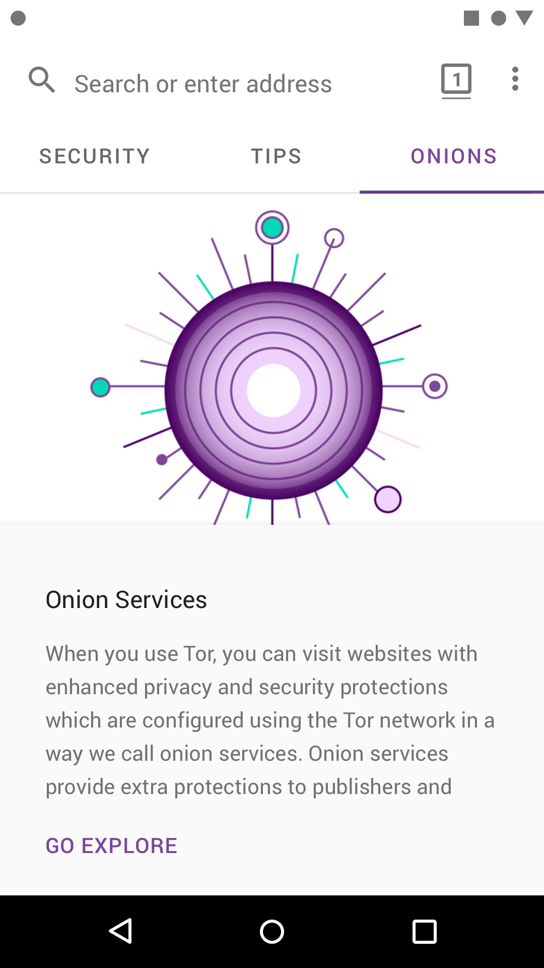 اسکرین شات 6 برنامه Tor Browser