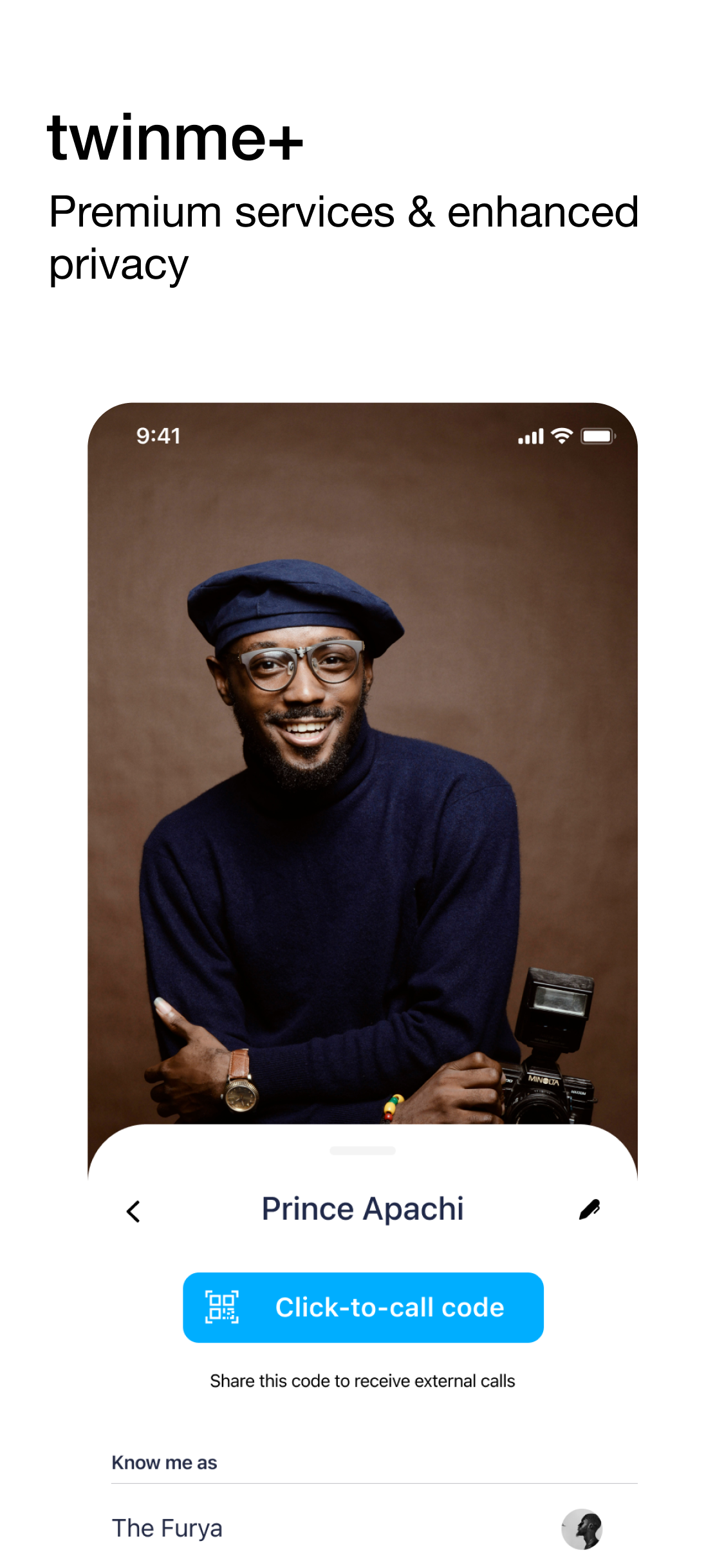 اسکرین شات 6 برنامه twinme - private messenger