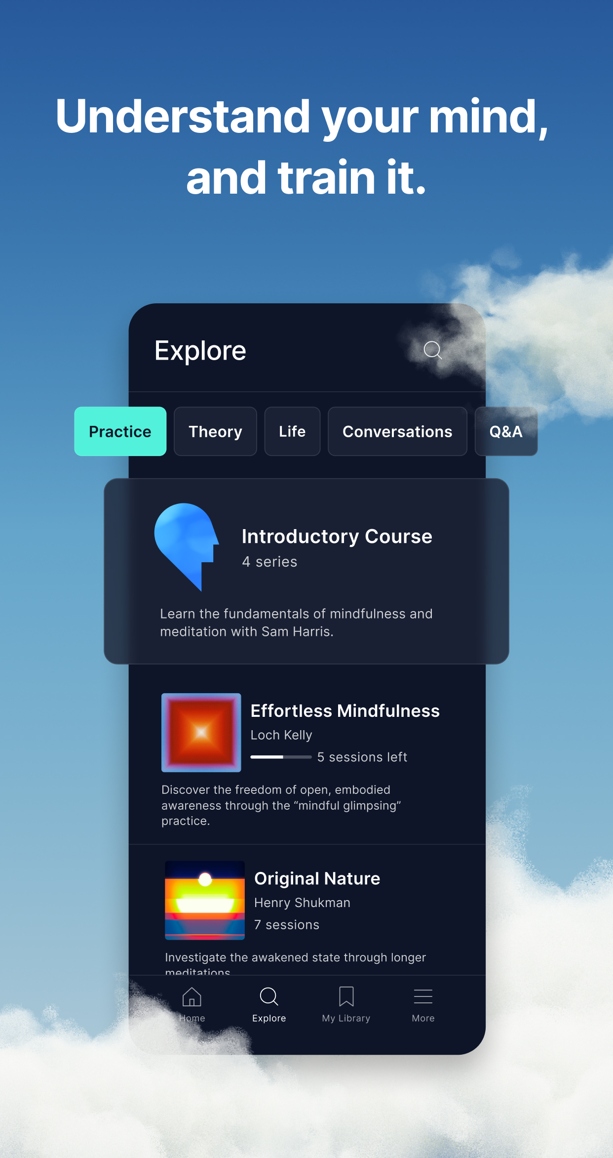 اسکرین شات 5 برنامه Waking Up: Meditation & Wisdom