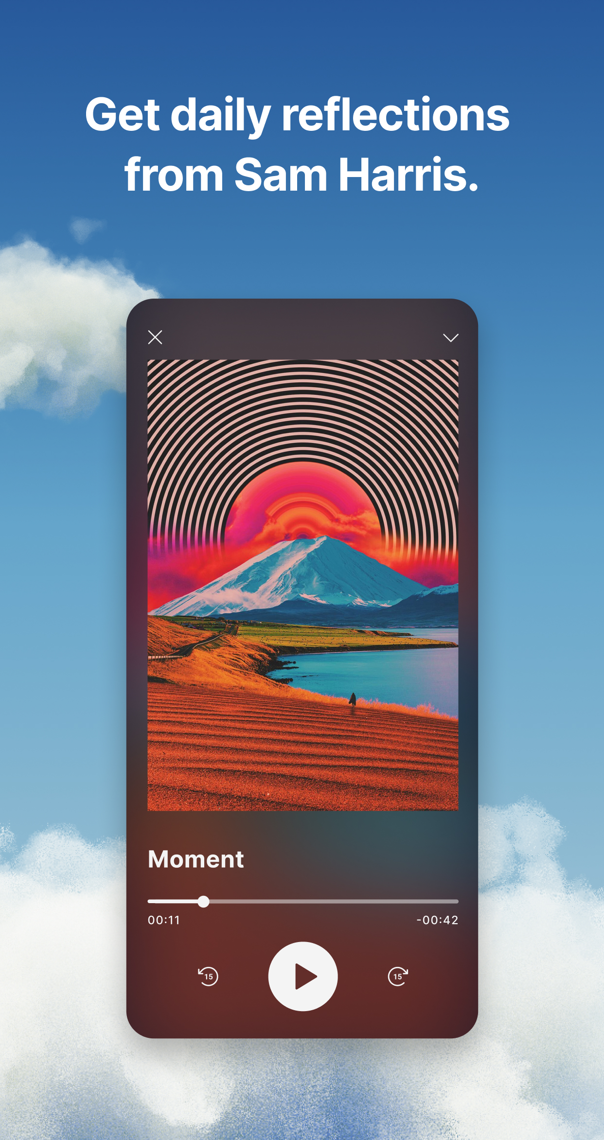 اسکرین شات 6 برنامه Waking Up: Meditation & Wisdom