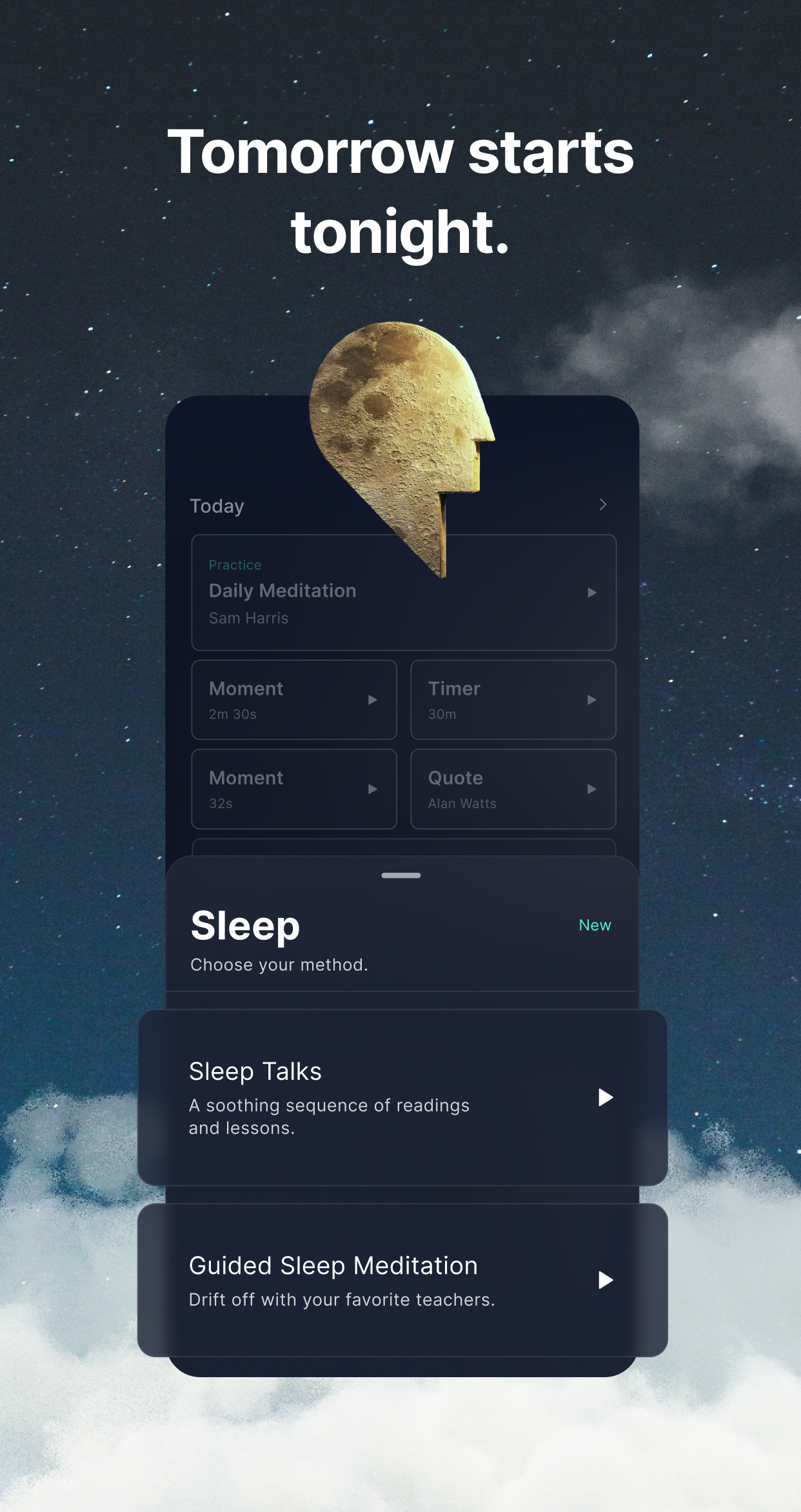 اسکرین شات 3 برنامه Waking Up: Meditation & Wisdom