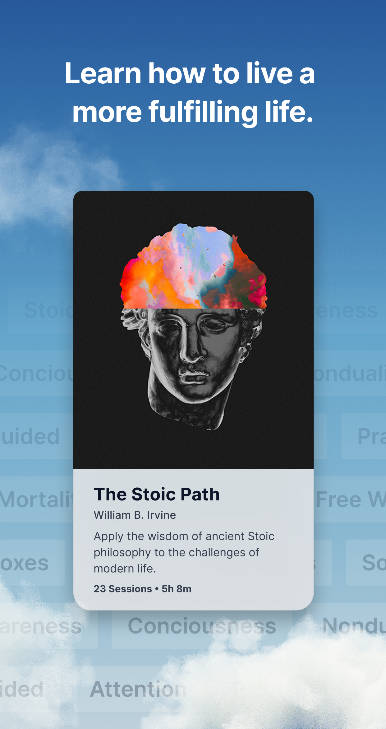 اسکرین شات 4 برنامه Waking Up: Meditation & Wisdom