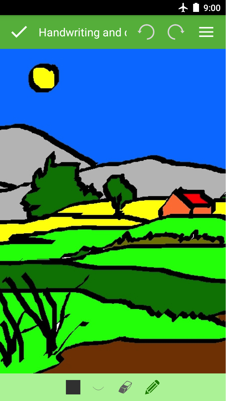 اسکرین شات 6 برنامه Simple notepad