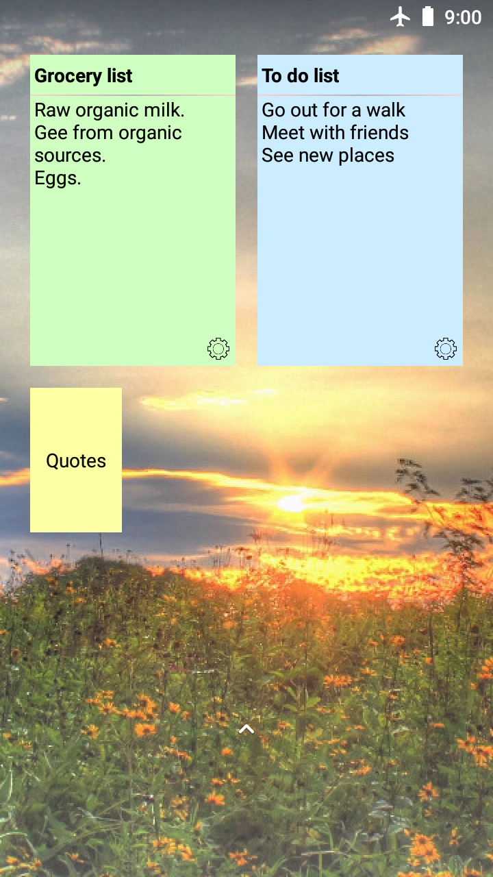 اسکرین شات 4 برنامه Simple notepad