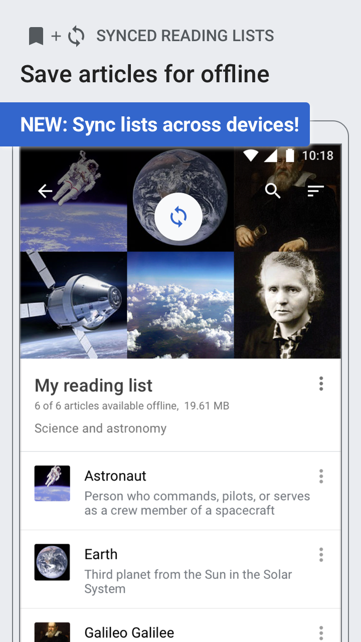 اسکرین شات 4 برنامه Wikipedia Beta