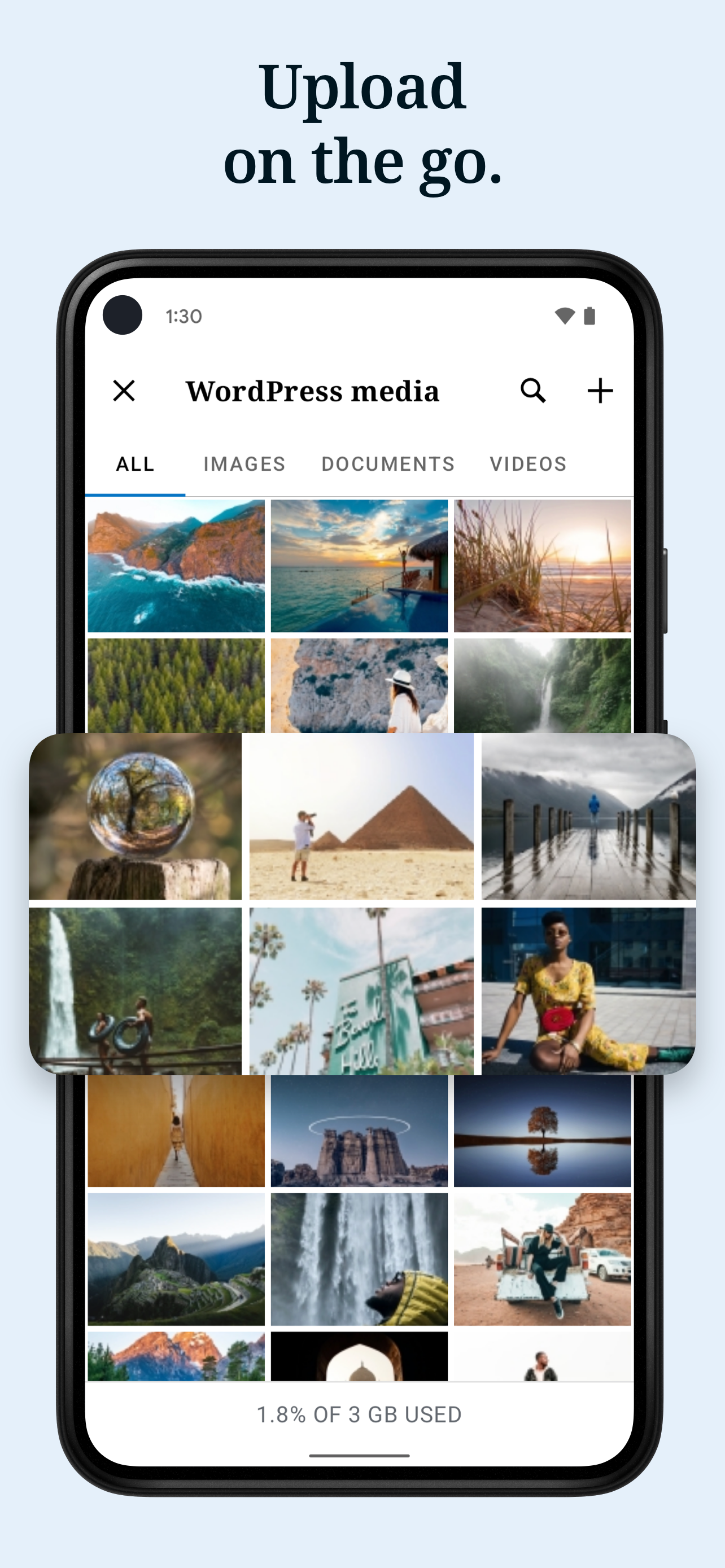 اسکرین شات 8 برنامه WordPress – Website Builder