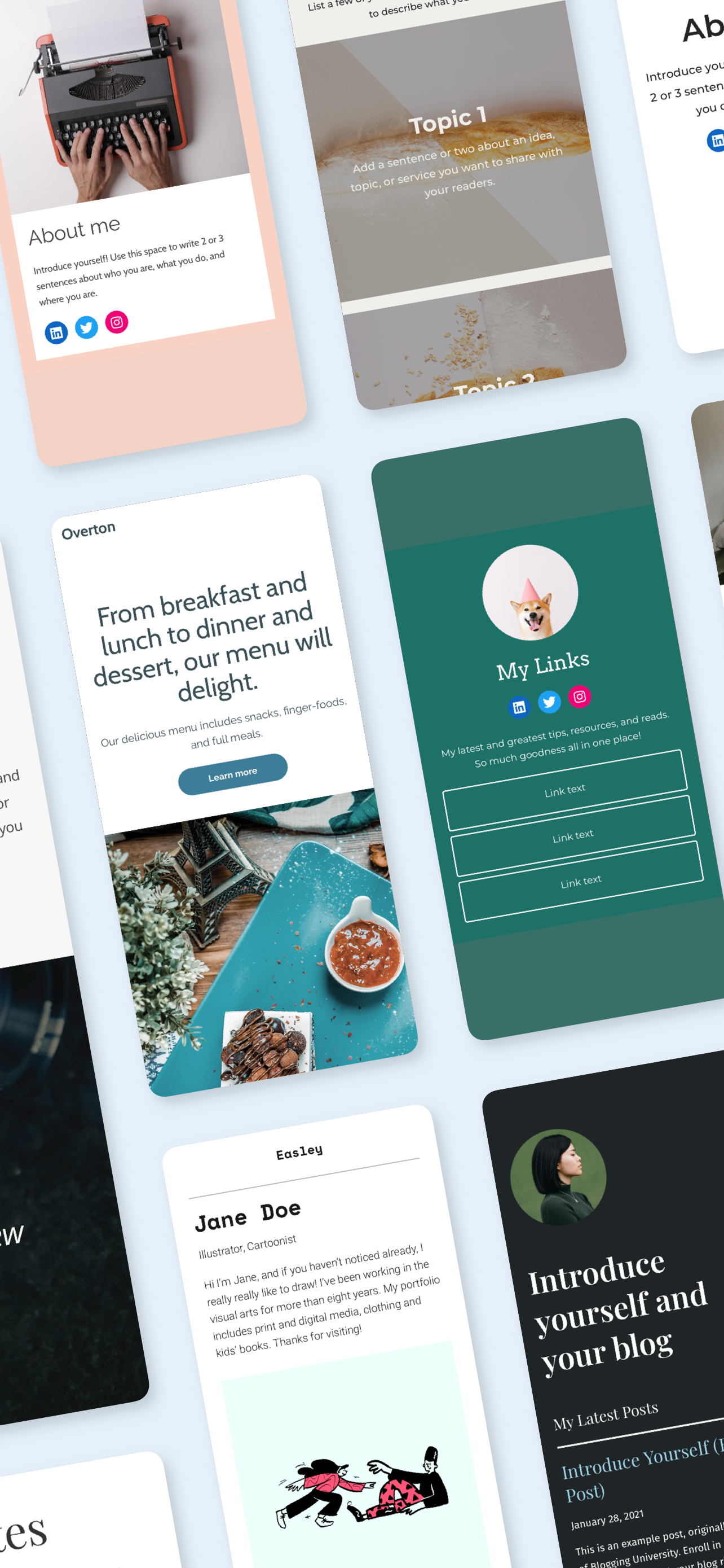 اسکرین شات 2 برنامه WordPress – Website Builder