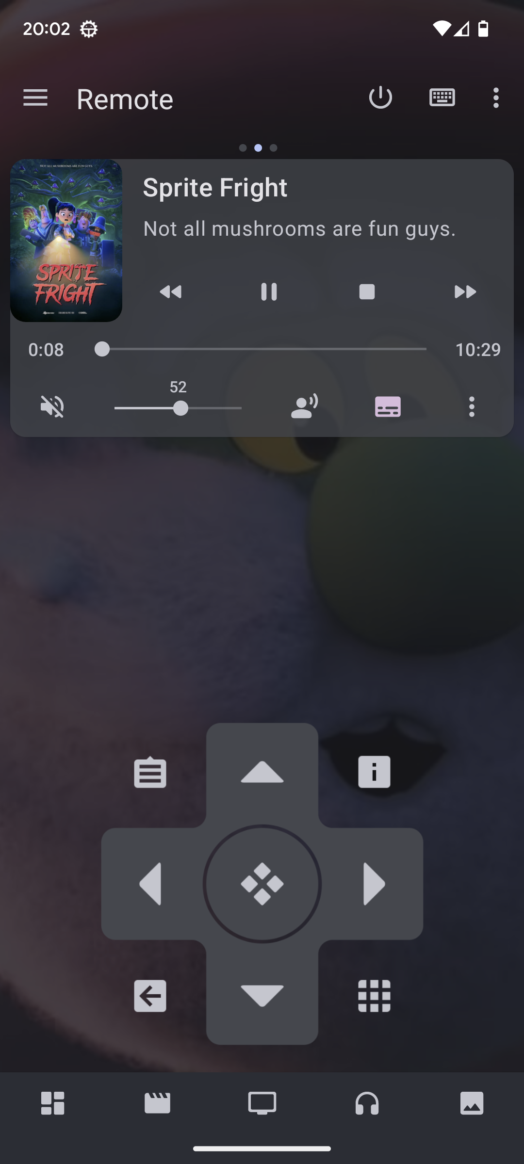 اسکرین شات 1 برنامه Kore Official Remote for Kodi
