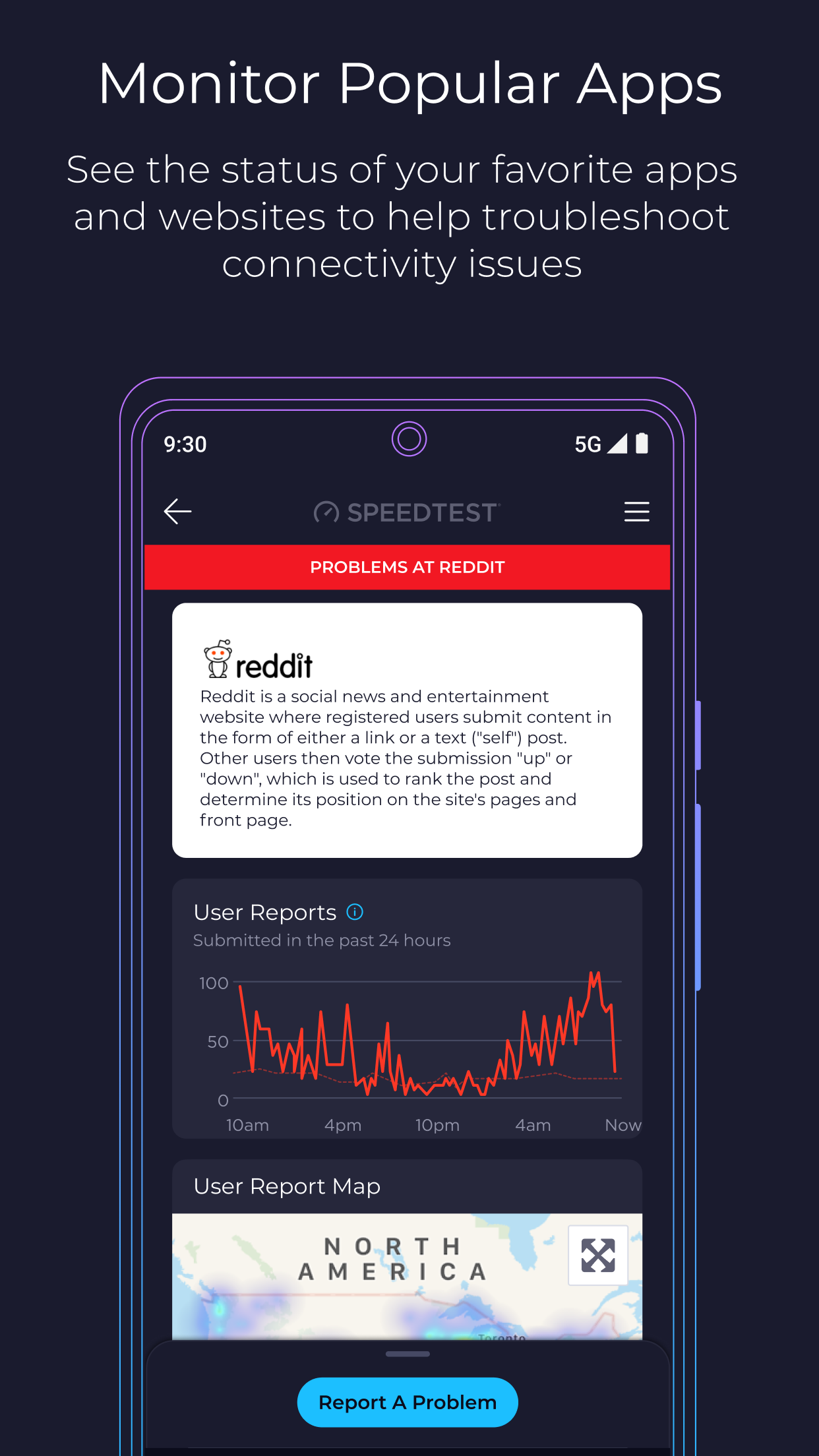 اسکرین شات 2 برنامه Speedtest by Ookla