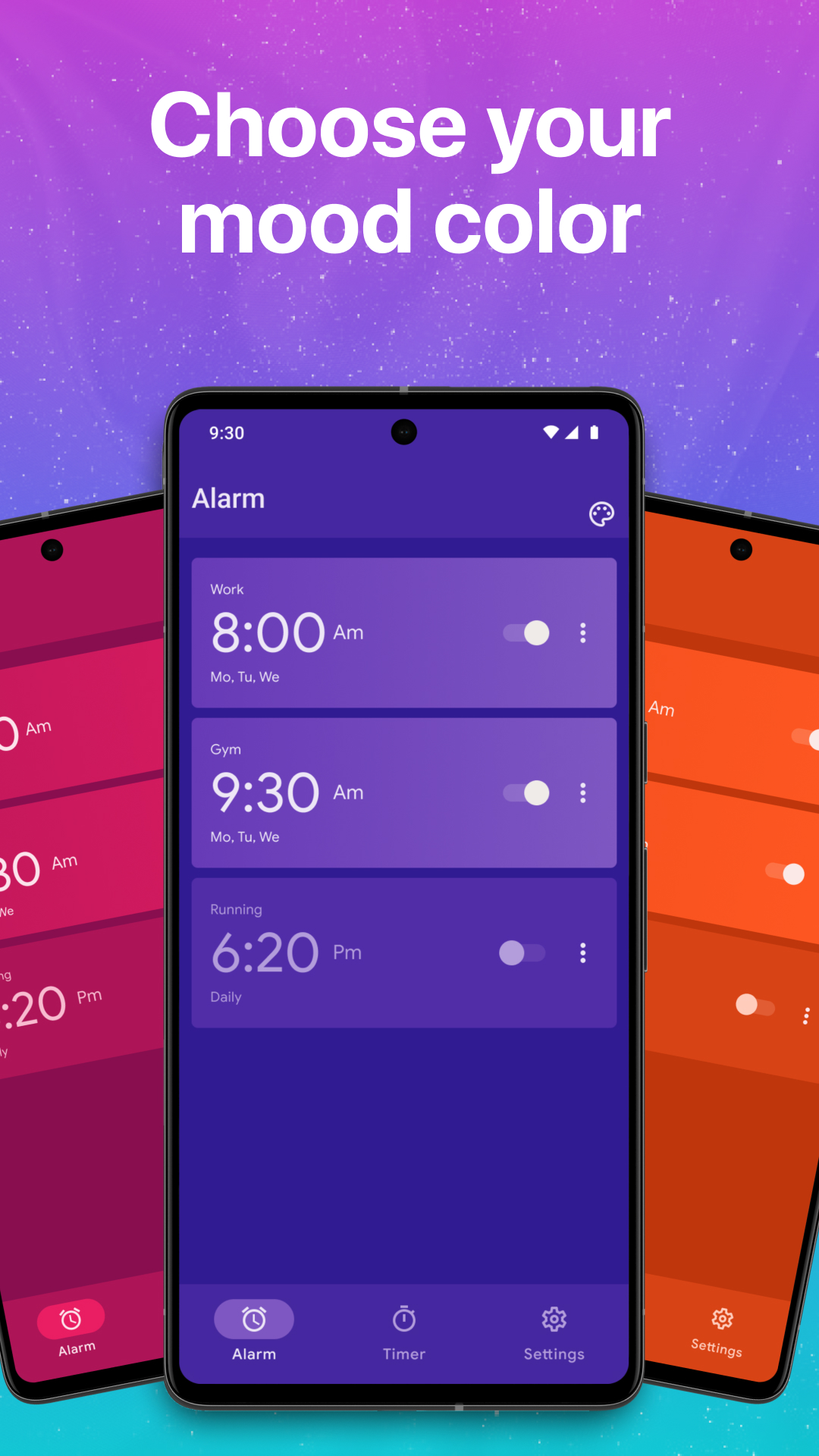 اسکرین شات 6 برنامه Loud Alarm Clock with Music
