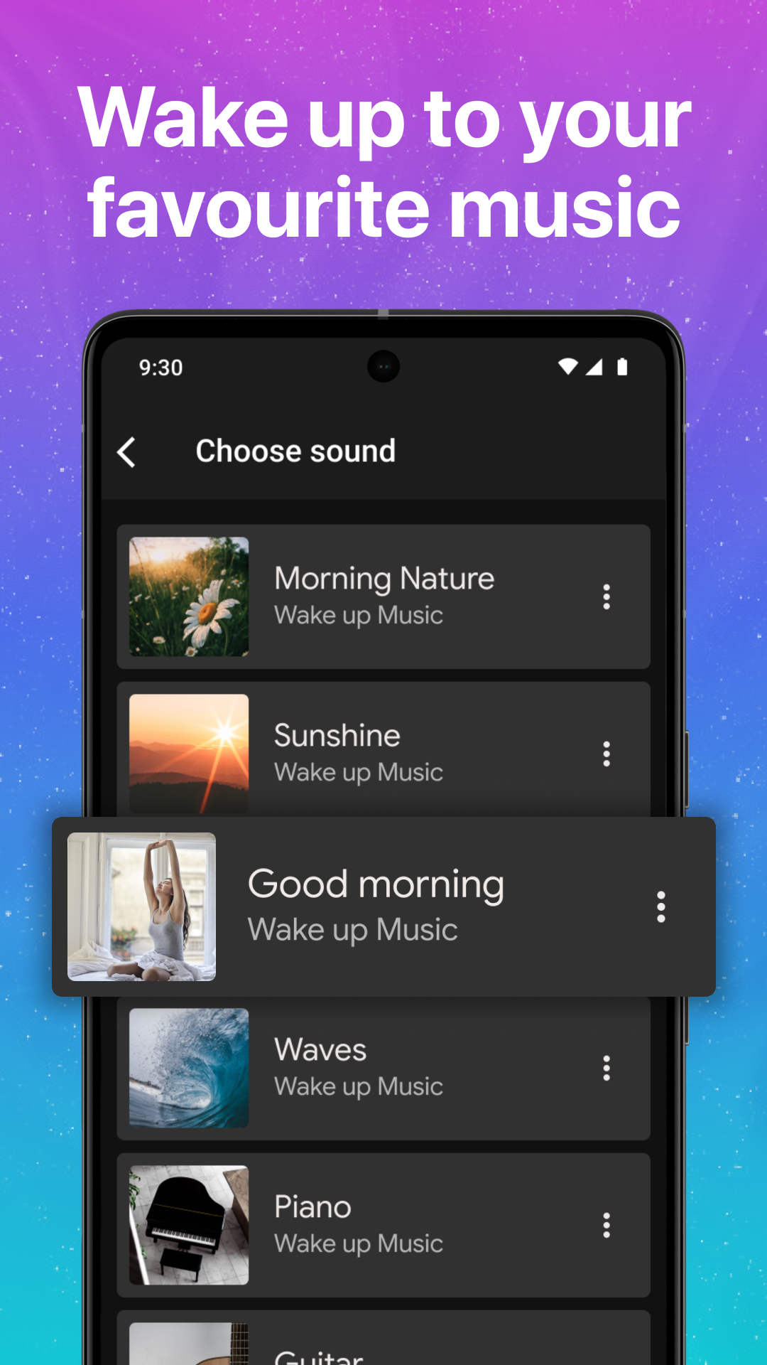 اسکرین شات 5 برنامه Loud Alarm Clock with Music