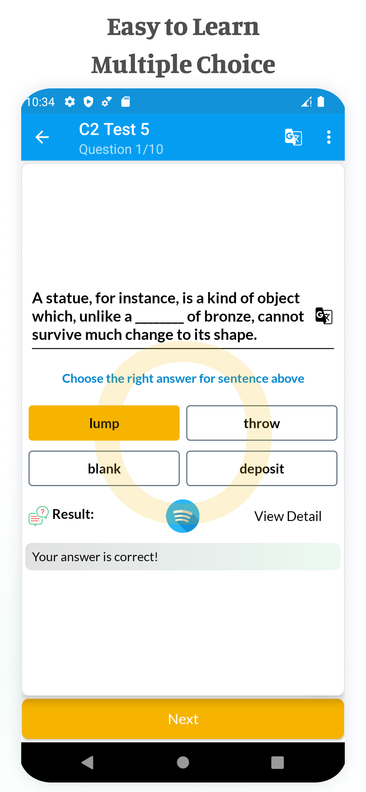 اسکرین شات 5 برنامه Oxford Vocabulary PRO