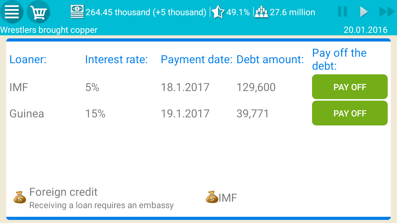 اسکرین شات 6 بازی President Simulator Lite