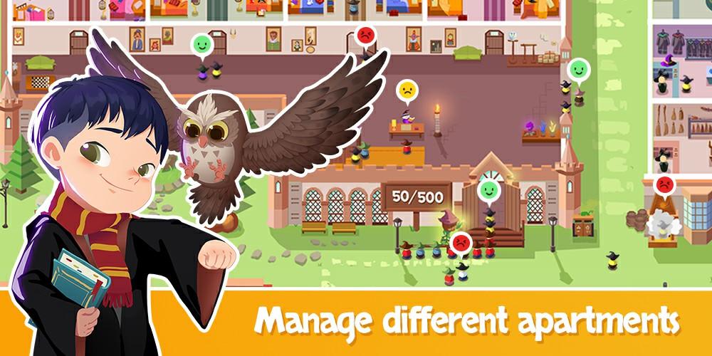 اسکرین شات 2 بازی Idle Wizard School