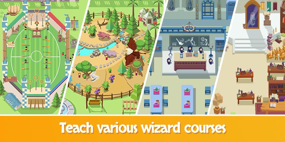 اسکرین شات 3 بازی Idle Wizard School